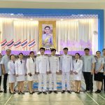 บุคลากรโรงพยาบาลฮอดเข้าร่วมพิธีเฉลิมพระเกียรติสมเด็จพระนางเจ้าฯ พระบรมราชินี
